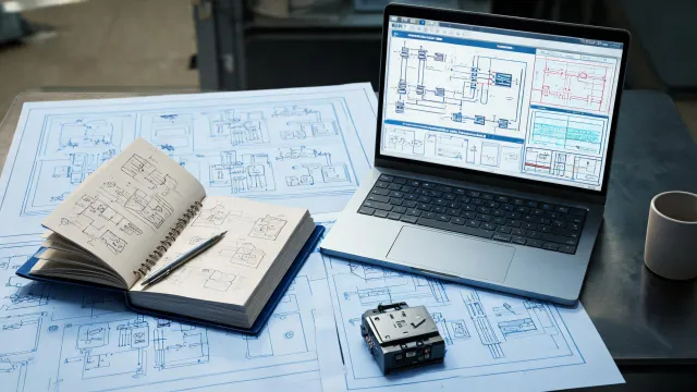 Industrial automation article illustration
